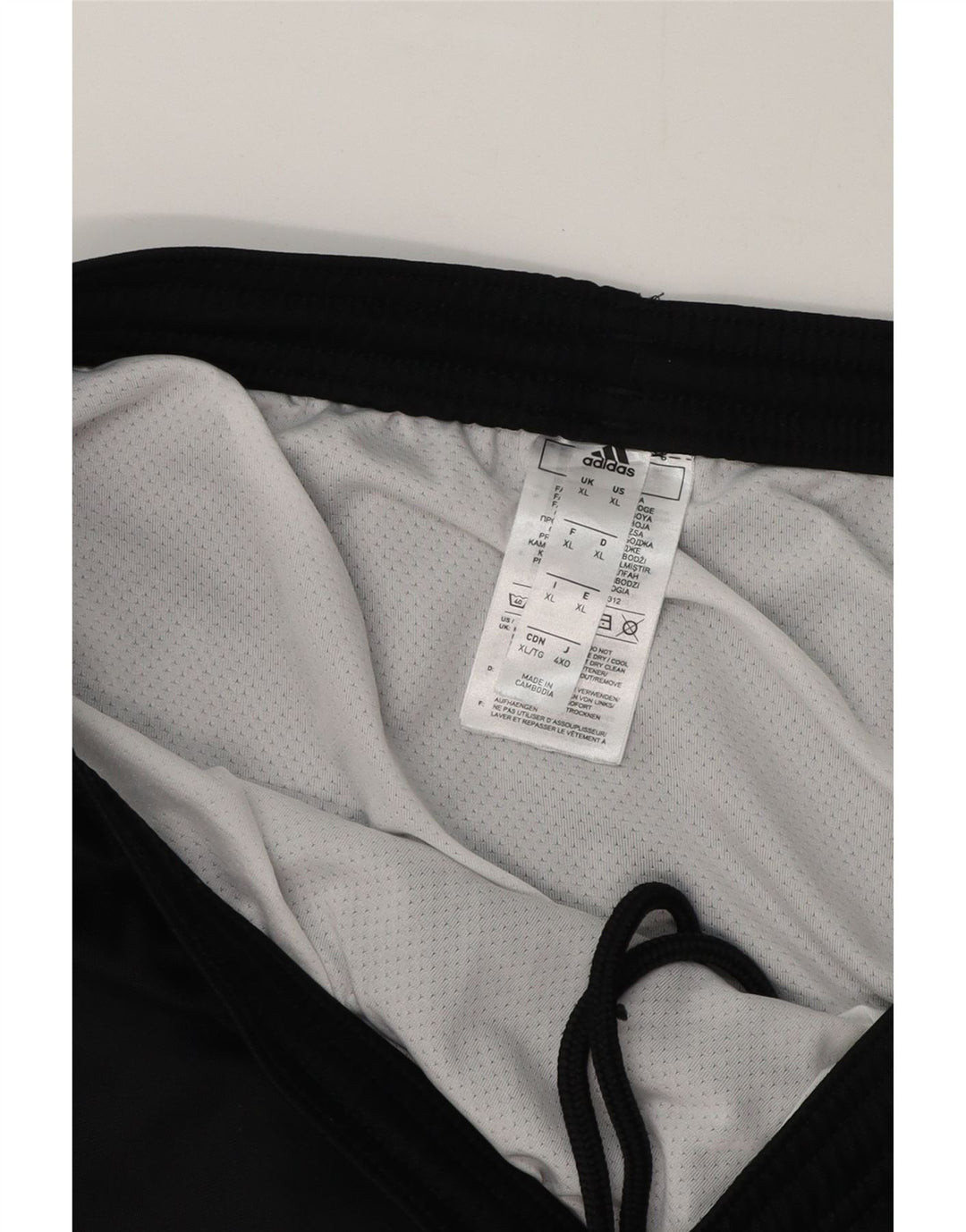 Adidas Aeroready Sportsshorts til mænd XL Sort Polyester