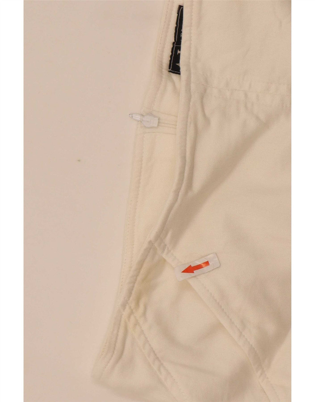 Armani Dame Pencil Skirt IT 44 Medium W30 Hvid Bomuld