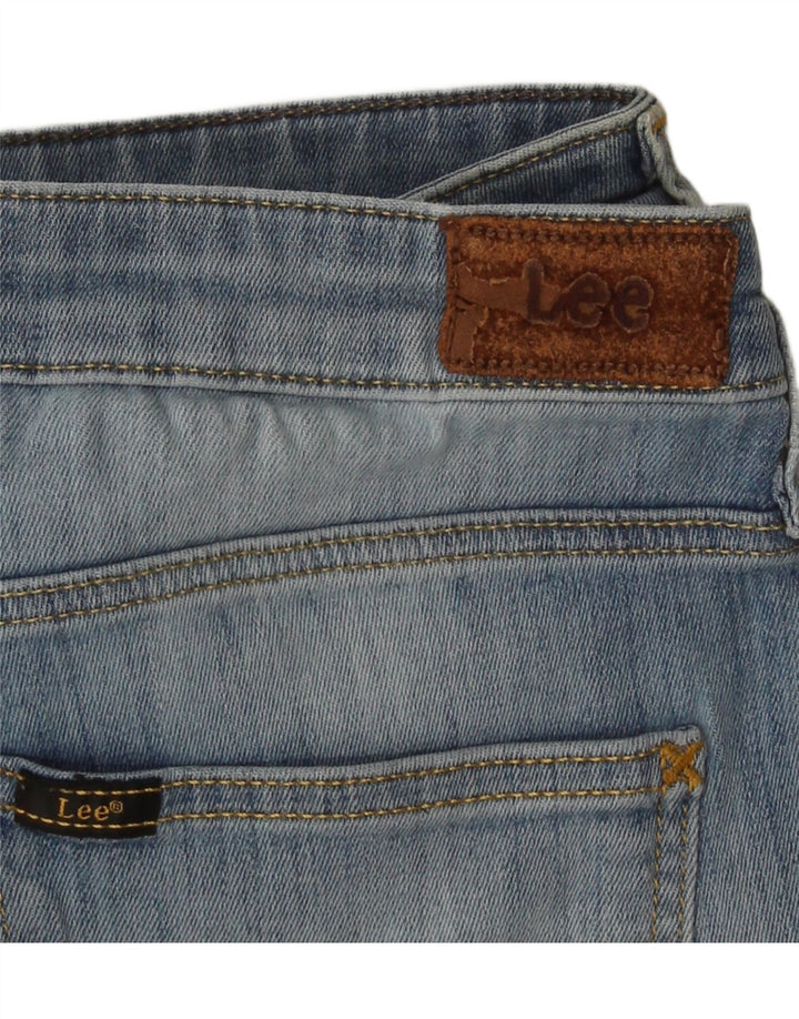 Lee Womens Cropped Jeans W29 L25 Blå