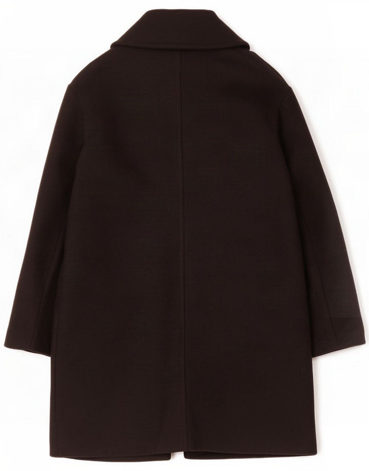 Marks & Spencer oversize overfrakke til kvinder UK 10 Lille sort polyester