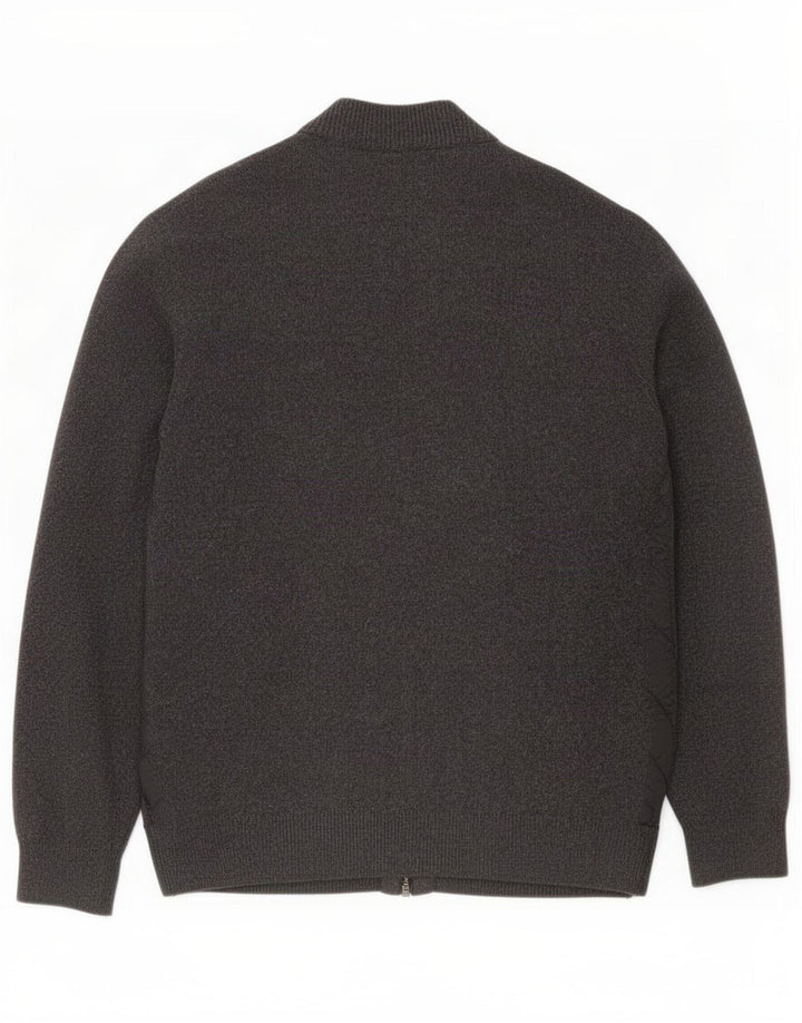 Barbour Herre Cardigan Sweater Stor Grå Uld