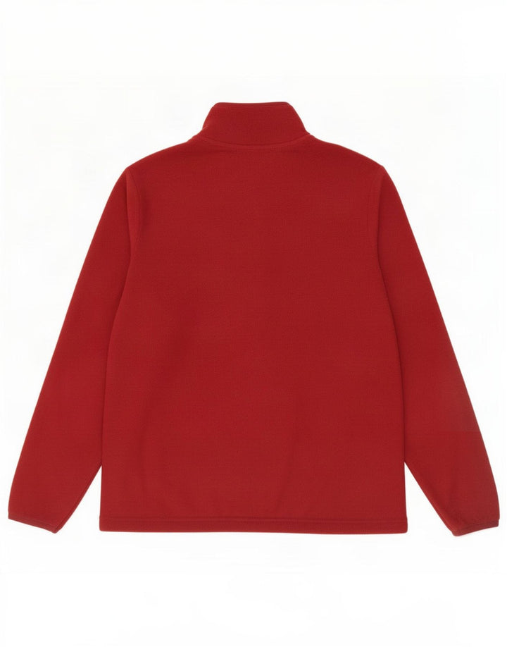 Marks & Spencer Fleecejakke til kvinder UK 16 Stor rødbrun polyester