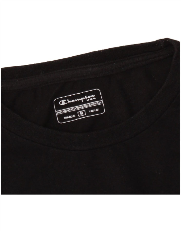 CHAMPION Dame Top Langærmet UK 14 Medium Sort