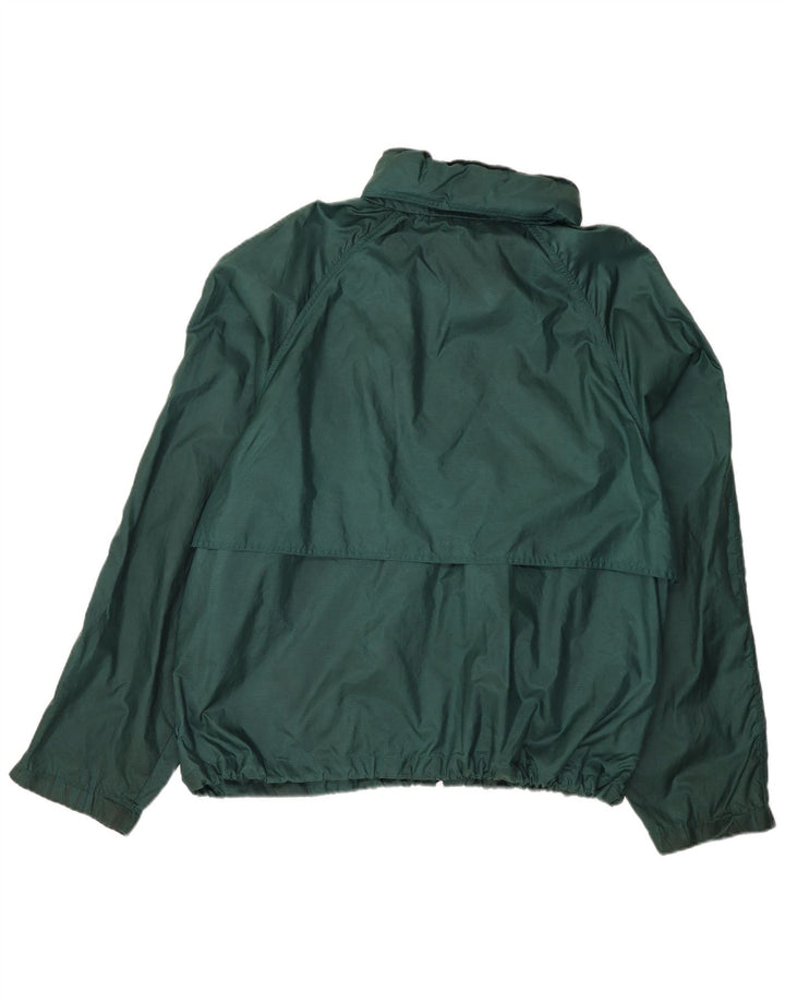 Eddie Bauer Regnjakke til mænd UK 42 XL Grøn Nylon