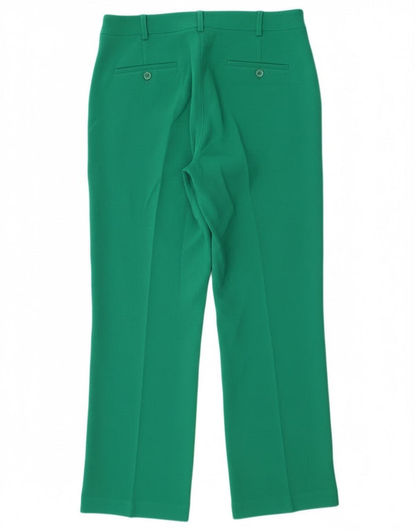 Benetton Lige Chinobukser til kvinder UK 12 Medium W32 L28 Grøn