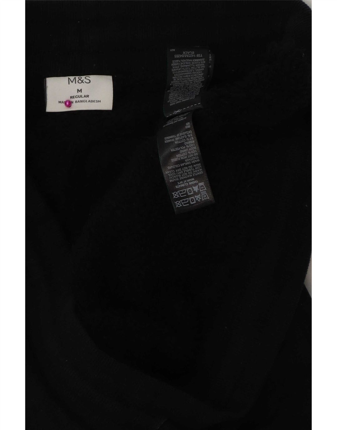 Marks & Spencer Herre Regular Tracksuit Bukser Joggers Medium Black