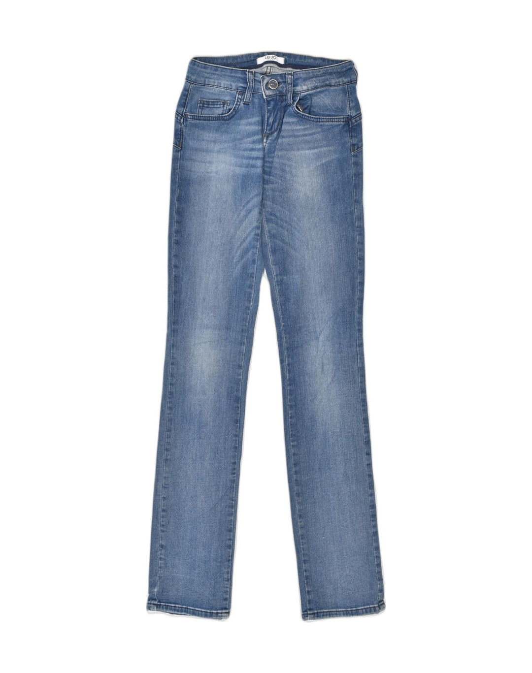 LIU JO Womens Skinny Jeans W24 L35 Blue | Vintage | Thrift | Second-Hand | Used Clothing | Messina Hembry 
