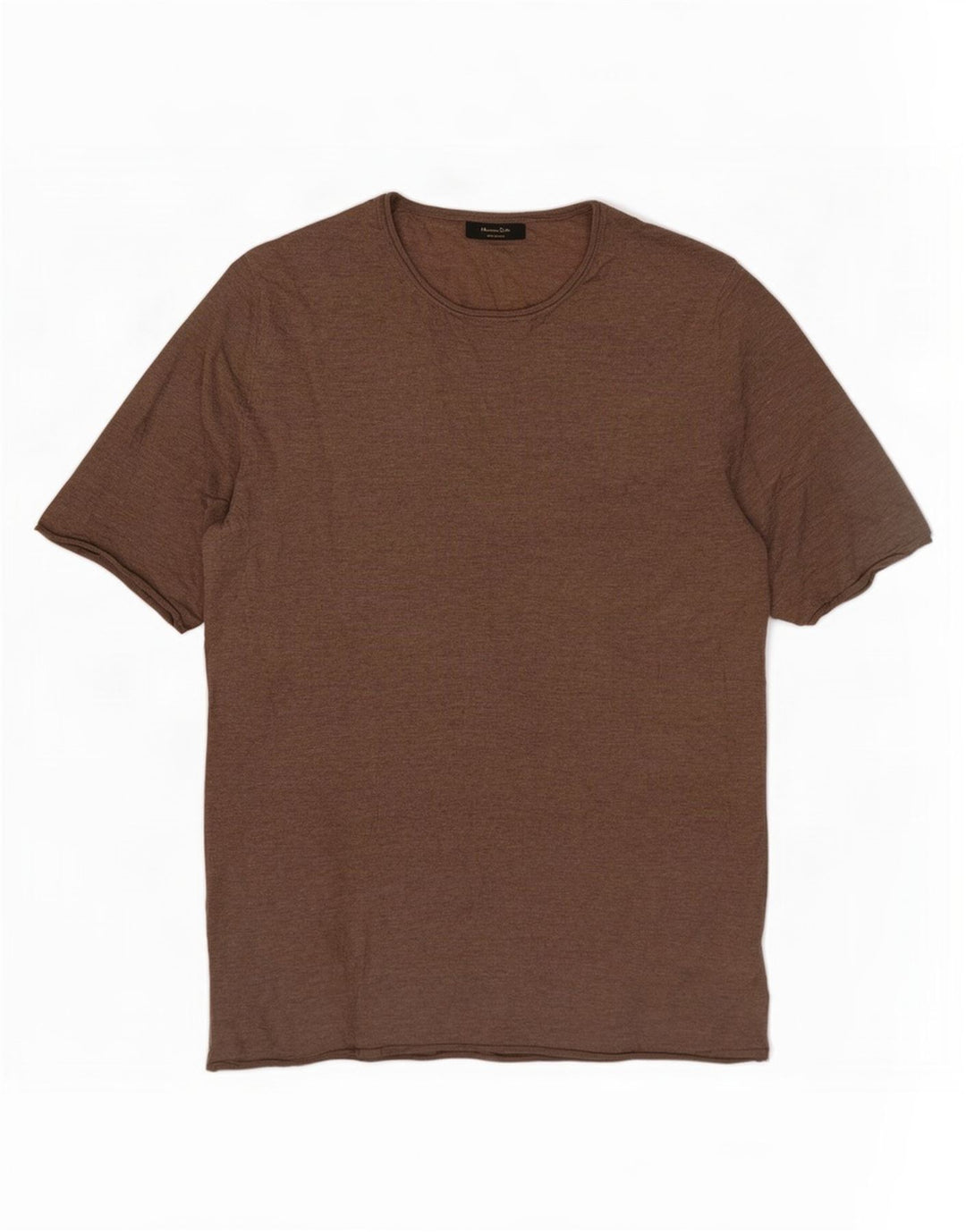 Massimo Dutti Dame Jumper Sweater UK 10 Lille Brun