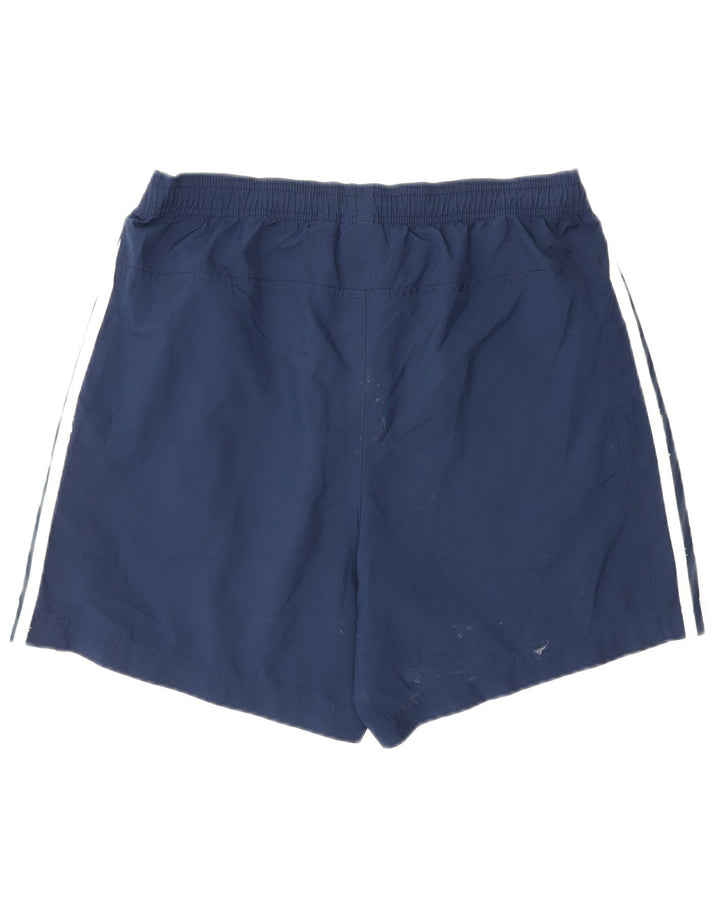 ADIDAS Mens Sport Shorts Large Navy Blue Polyester