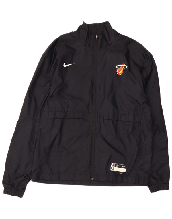 Nike Herre Miami Heat Træningsdragt Topjakke Medium Sort Colourblock Nylon