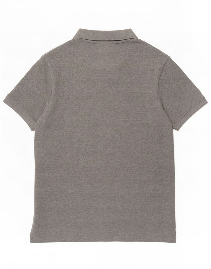Lyle & Scott herre poloshirt, stor grå bomuld