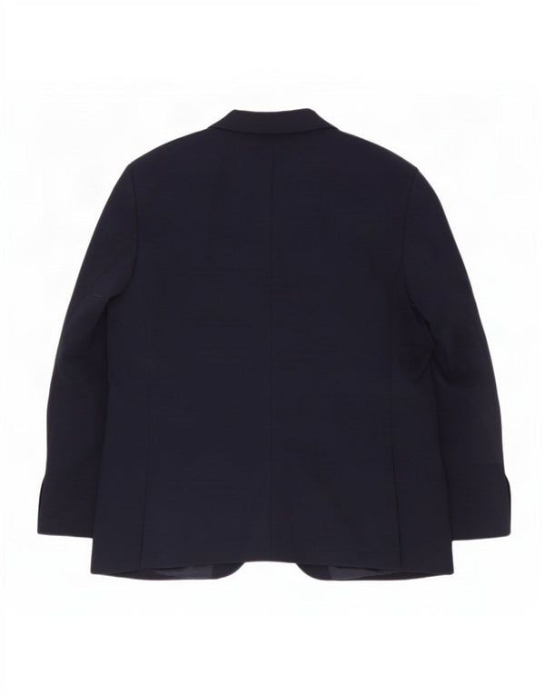 Marks & Spencer Herre 2-knaps blazerjakke UK 48 4XL marineblå polyamid