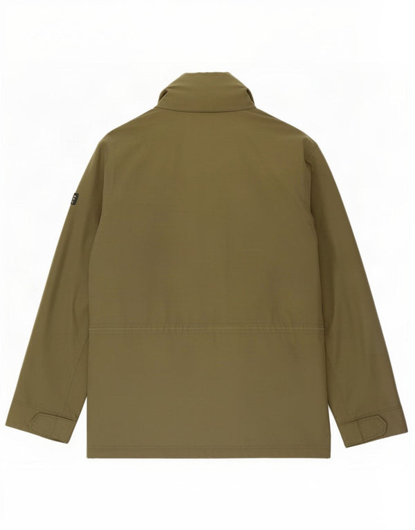 Timberland Herre Utility Jacket UK 40 Large Khaki Cotton