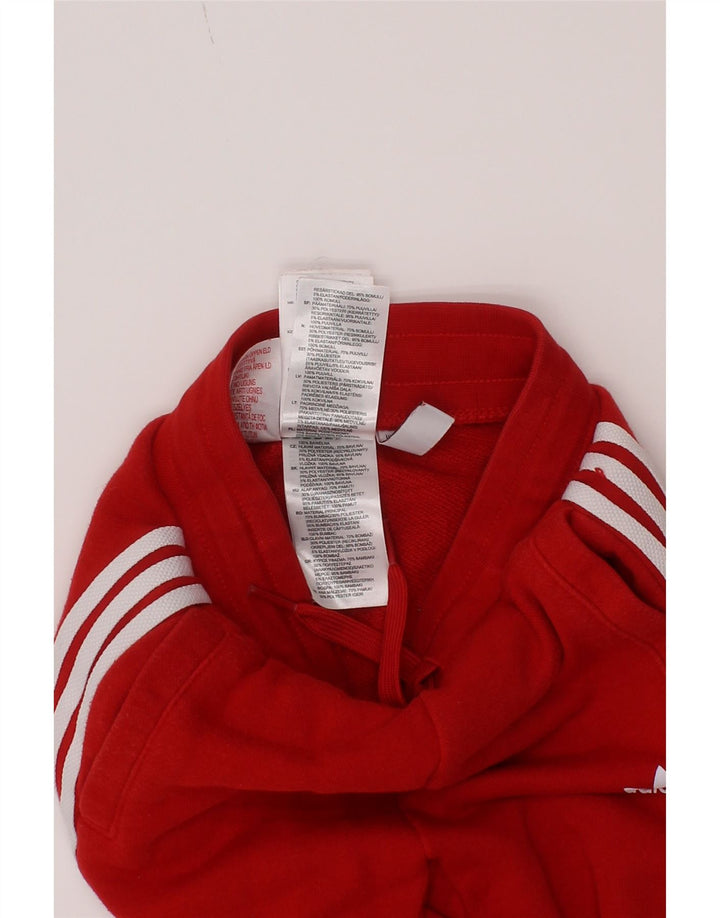 Adidas Drenge Træningsdragt Bukser Joggers 2-3 År Rød Bomuld