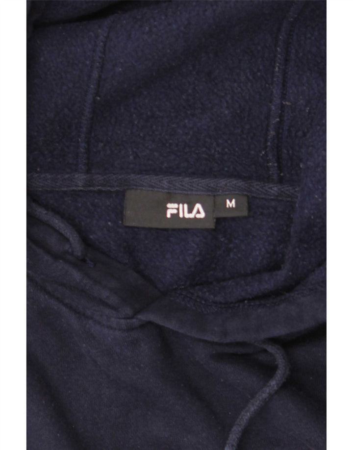 Fila Herre grafisk hættetrøje Jumper Medium Navyblå Bomuld
