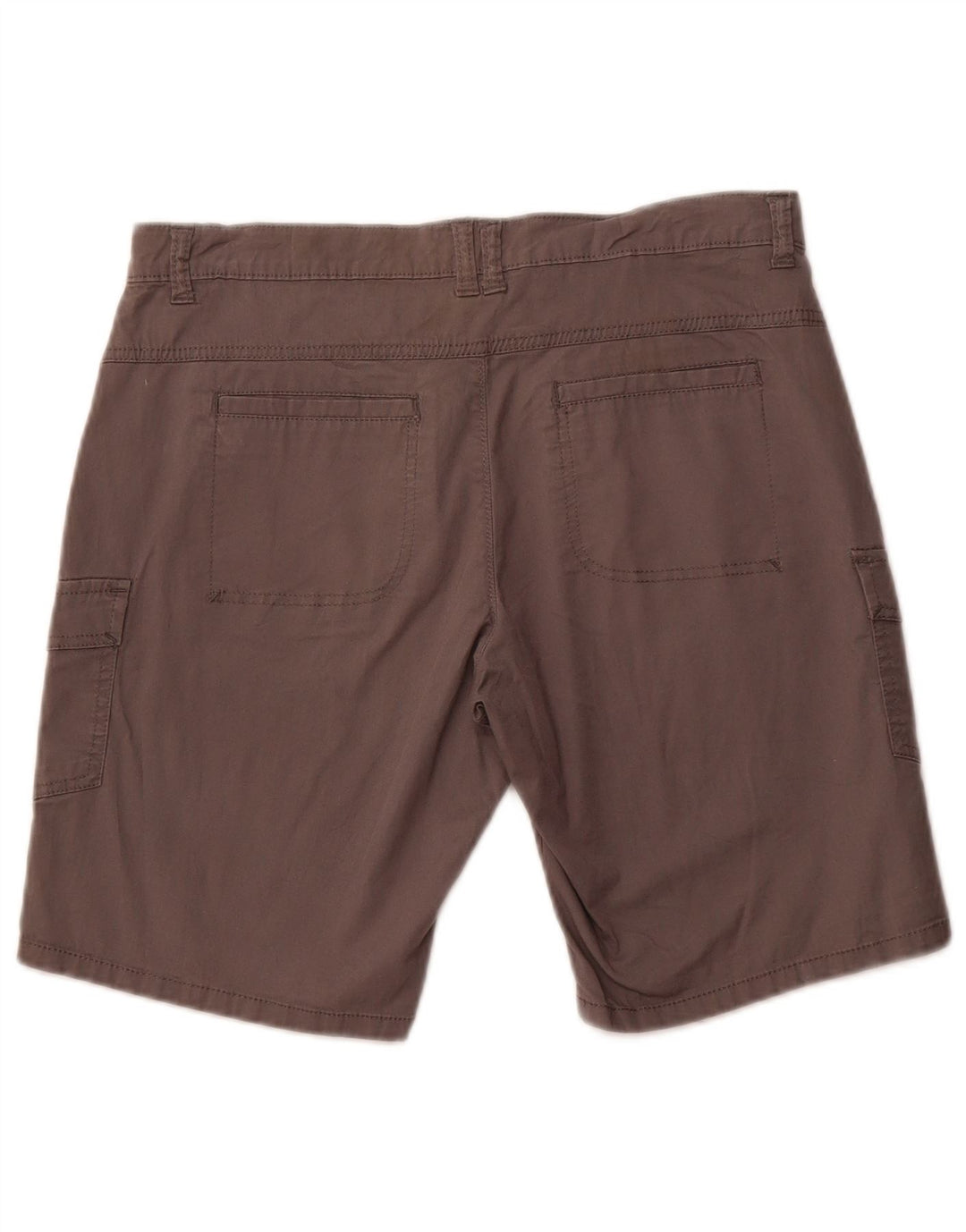 LEE Dame Mid Rise Cargo Shorts US 8 Medium W32 Grå Bomuld
