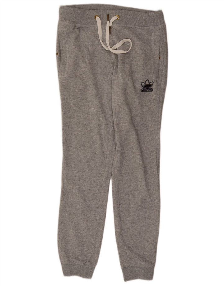 ADIDAS træningsdragt til kvinder Joggers UK 14 Medium Grey Flecked Bomuld