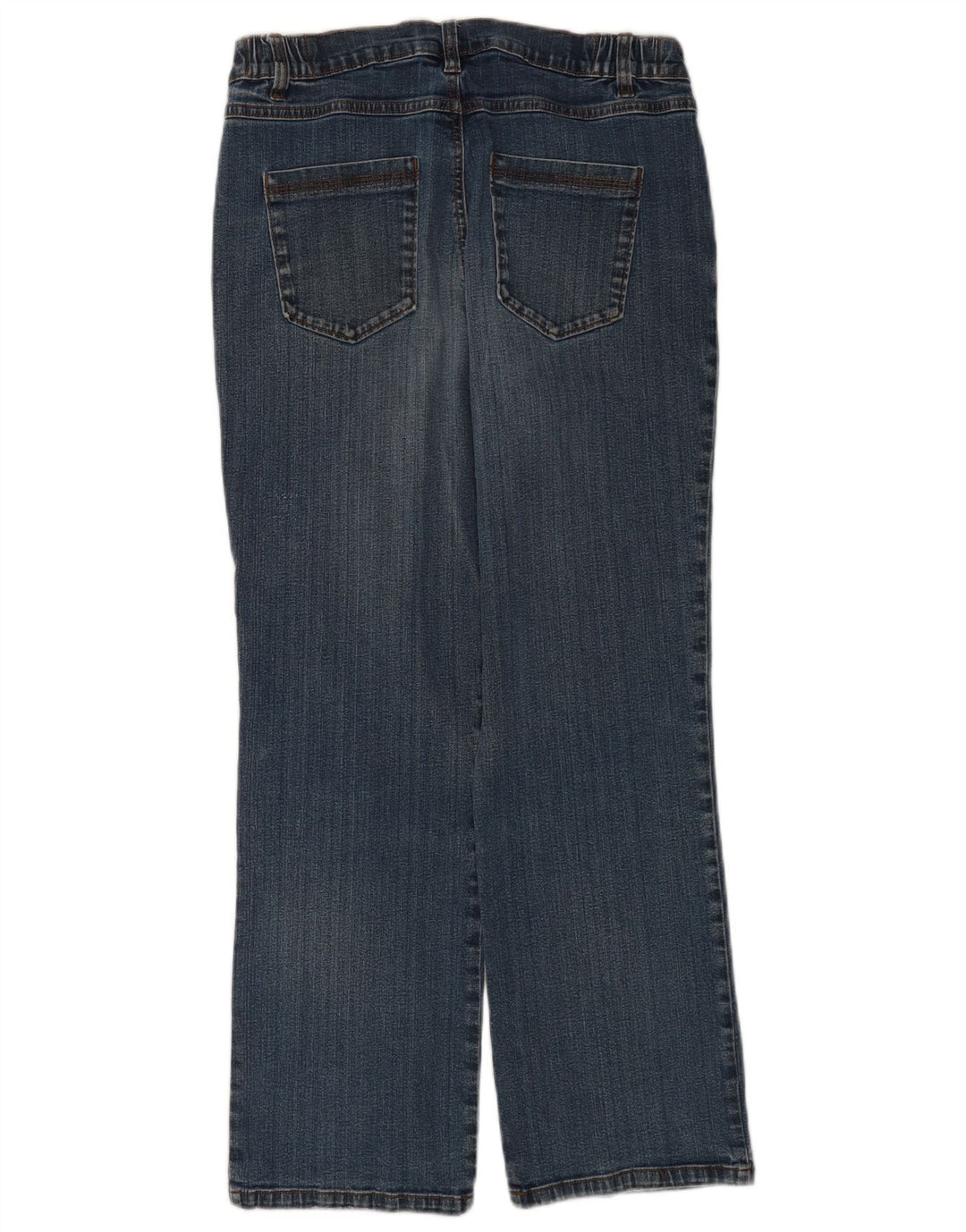 Marks & Spencer Lige jeans til kvinder UK 14 Medium W34 L28 Blå Bomuld