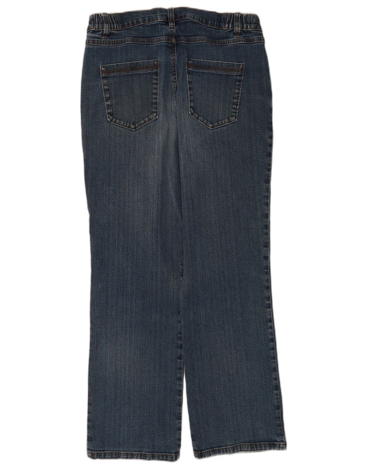 Marks & Spencer Lige jeans til kvinder UK 14 Medium W34 L28 Blå Bomuld