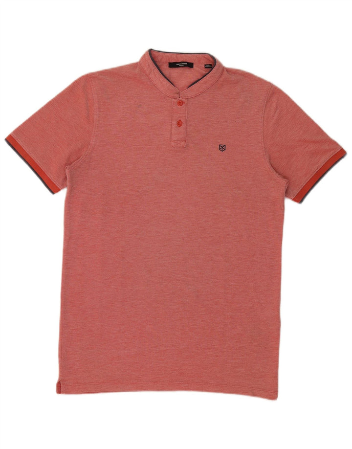 Jack & Jones herre poloskjorte lille rød bomuld