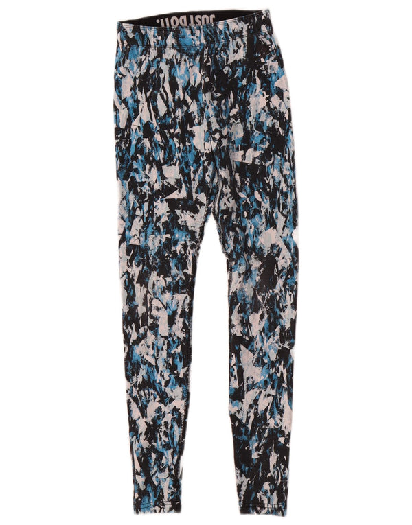 Nike Dame Leggings UK 4 XS Flerfarvet Camouflage