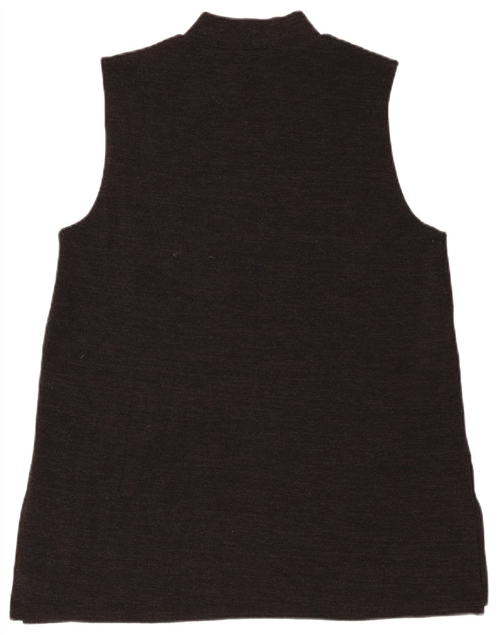 Zara Damevest Top UK 14 Large Black Flecked