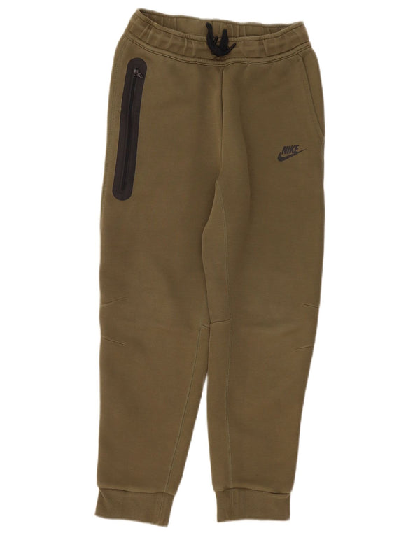 Nike Drenge Træningsdragt Bukser Joggers 12-13 år Stor Khaki Bomuld