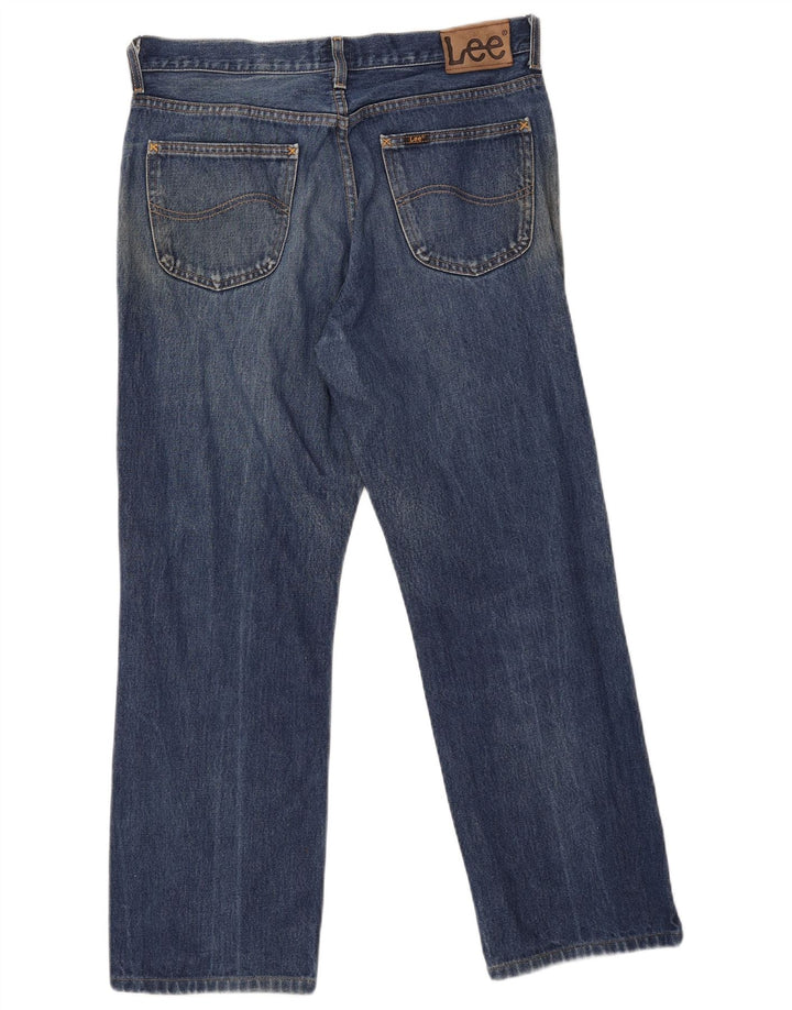 Lee Herre Ranger Straight Jeans W36 L28 Blå Bomuld