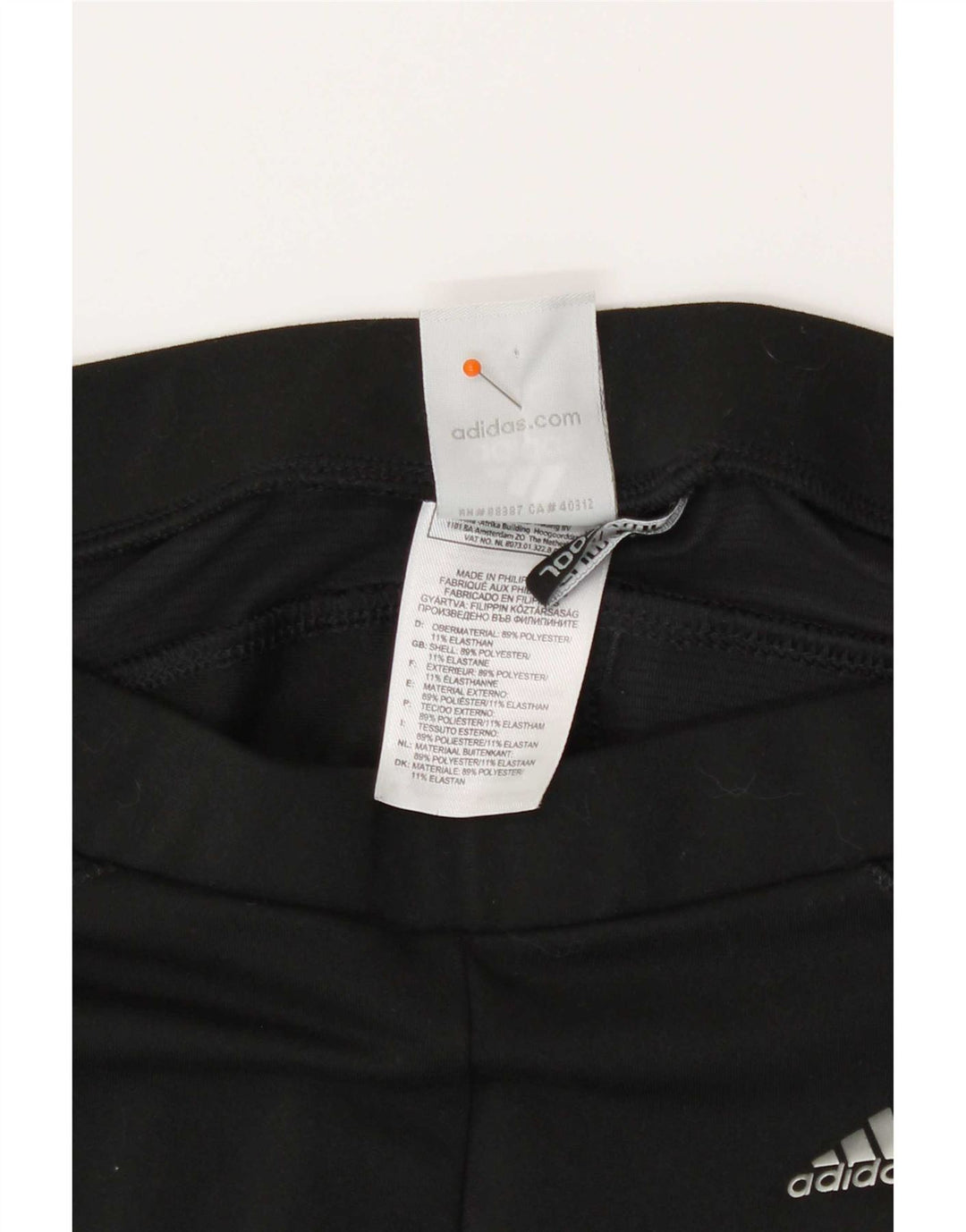 Adidas Dame Climacool Capri Leggings UK 12 Medium Sort Polyester
