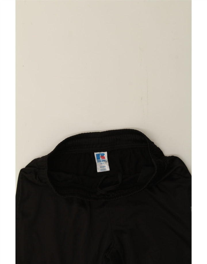 RUSSELL ATHLETIC Womens Tracksuit Trousers Joggers UK 14 Medium  Black Vintage Russell Athletic and Second-Hand Russell Athletic from Messina Hembry 