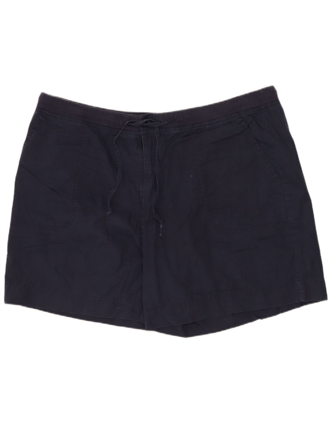 LEE Kvinder Khakis Chino Shorts US 20 3XL W40 Marineblå Bomuld