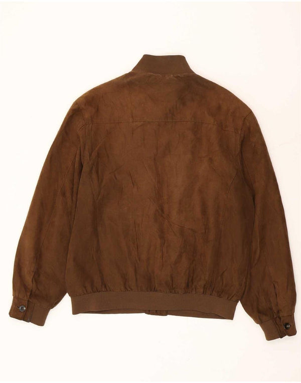 Navigare Bomberjakke til mænd UK 42 XL Brun Polyester