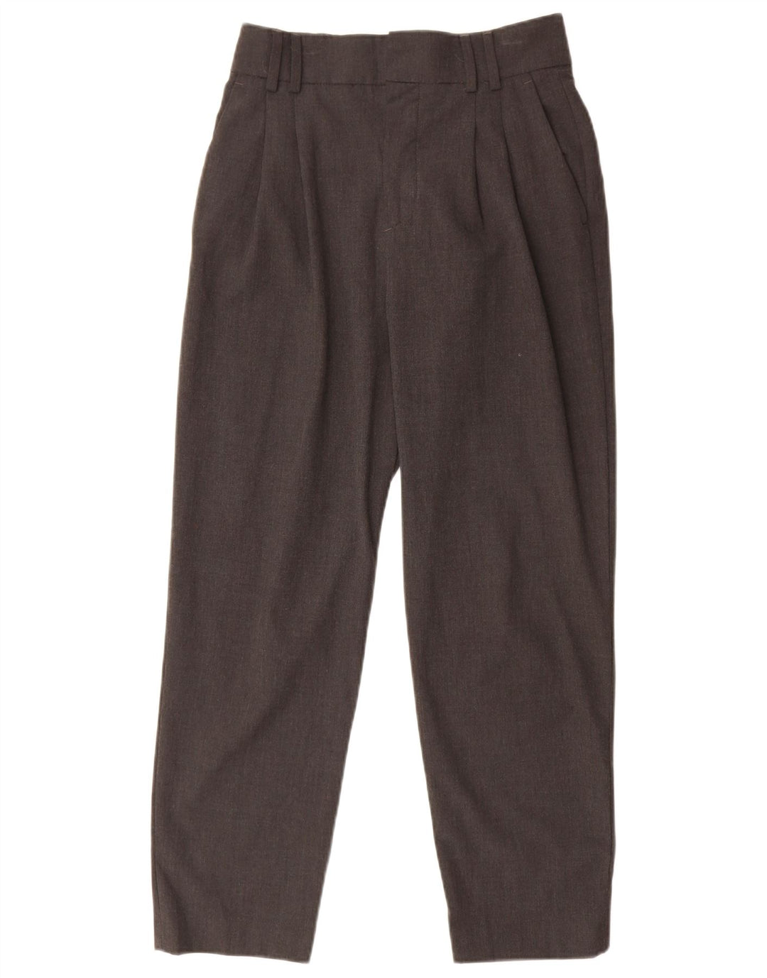 Zara Dame Pegged Chino Bukser EU 34 2XS W24 L26 Grå Polyester