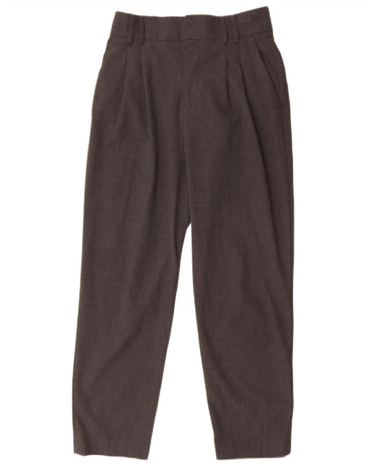 Zara Dame Pegged Chino Bukser EU 34 2XS W24 L26 Grå Polyester