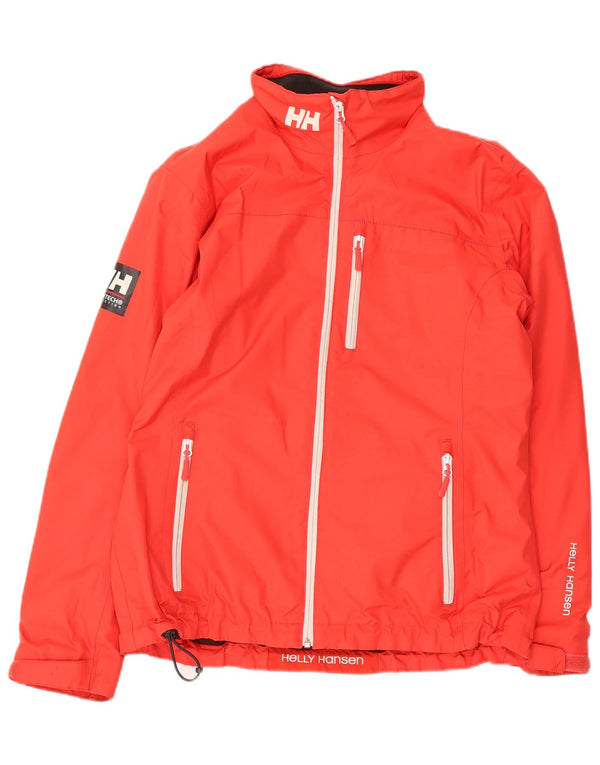 Helly Hansen Boys Graphic Windbreaker Jacket 13-14 Years XL Rød Polyester