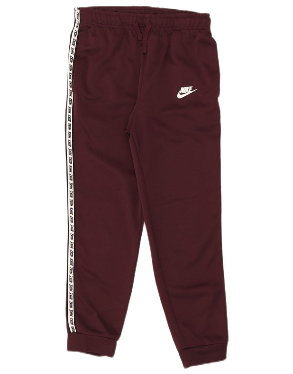 Nike Boys Grafisk træningsdragt Bukser Joggers 12-13 år Large Burgundy
