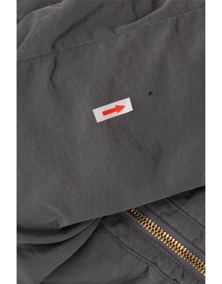 Calvin Klein Jeans Herre Hooded Bomber Jacket UK 44 2XL Grå Polyester