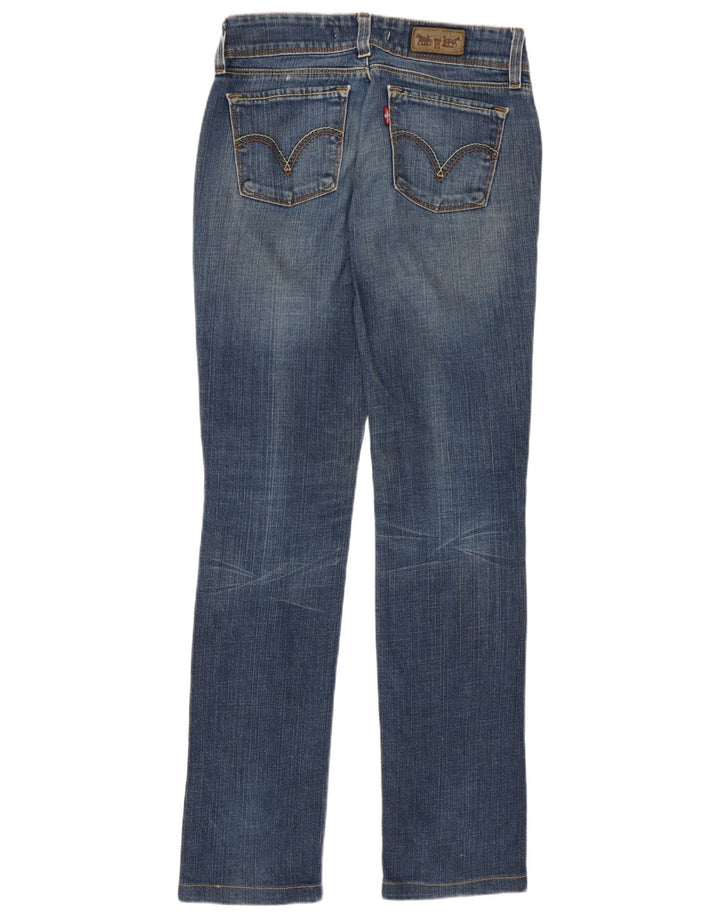 Levi's Dame 571 Slim Jeans W27 L31 Blå Bomuld