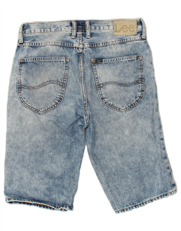 LEE Mens Denim Shorts W29 Small Blue Cotton Vintage Lee and Second-Hand Lee from Messina Hembry 