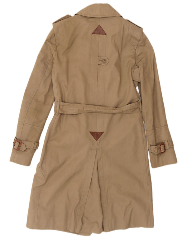Whistles Dame Trench Coat UK 6 XS Beige Bomuld