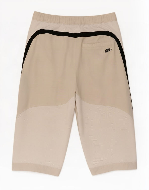 Nike Boys Bermuda Sportshorts 10-11 år Beige Colourblock Polyester