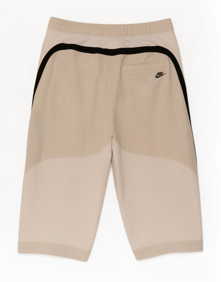 Nike Boys Bermuda Sportshorts 10-11 år Beige Colourblock Polyester
