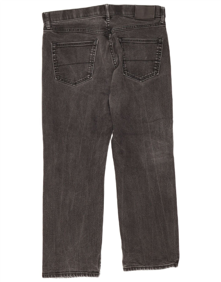 Marks & Spencer Straight Jeans til mænd W34 L29 sort bomuld