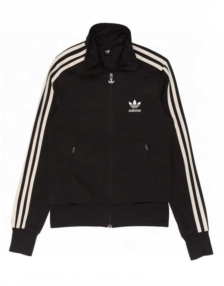 Adidas Grafisk træningsdragt topjakke til kvinder EU 34 XS sort polyester