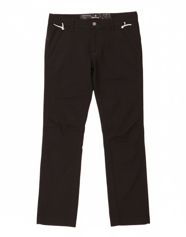 Murphy & Nye Dame Slim Casual Bukser W33 L33 Sort Bomuld