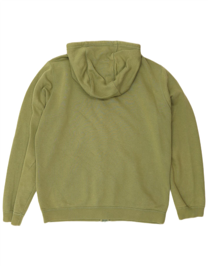 Nike hættetrøje med lynlås til mænd Medium Khaki Bomuld