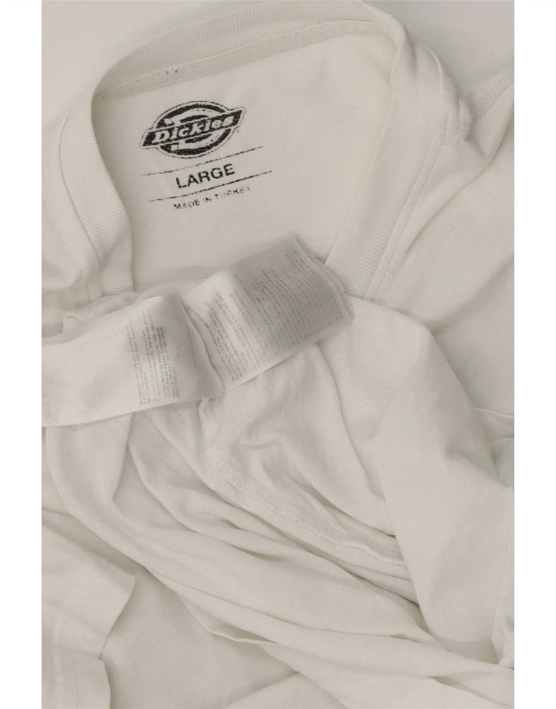 Dickies Herre Grafisk T-Shirt Top Stor Hvid Bomuld