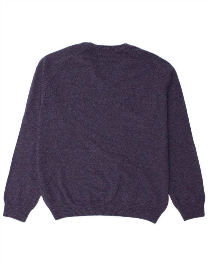 Marks & Spencer Herre Blue Harbor V-hals sweater Large Navy Blue