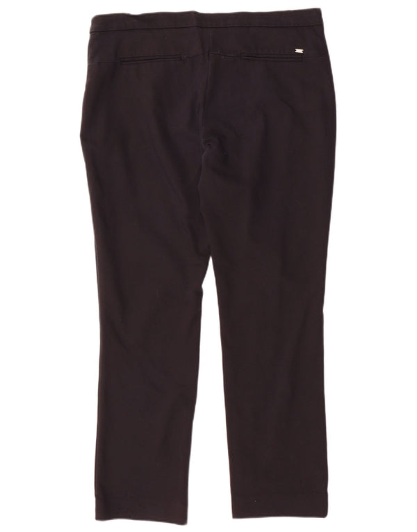 Tommy Hilfiger Dame Slim Chino Bukser US 10 Large W34 L28 Sort Nylon