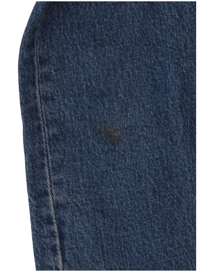 LEVI'S Herre 501 Straight Jeans W27 L30 Blå Bomuld